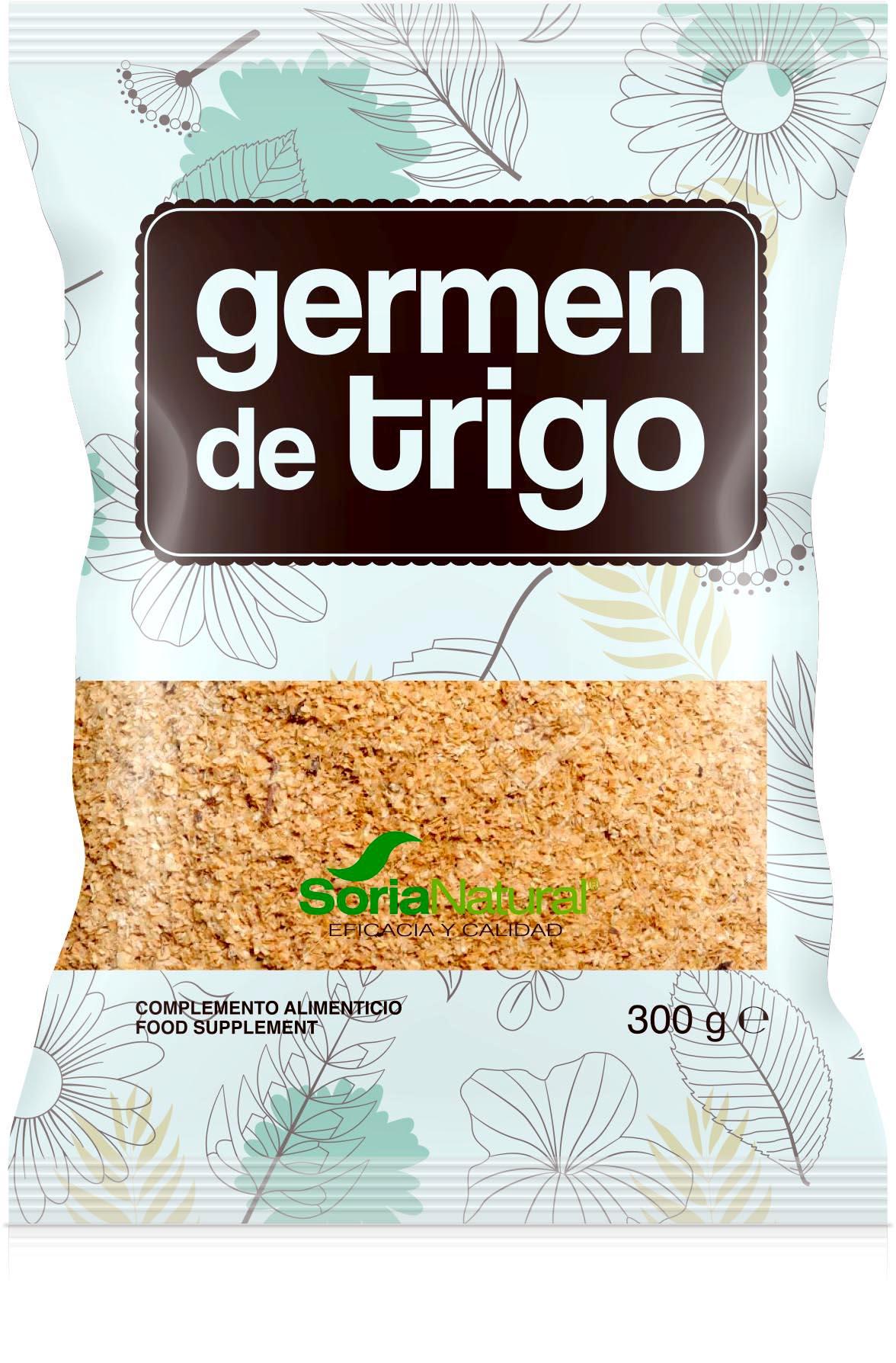 Germen de trigo, alto contenido en fibra y proteínas 300g - Soria Natural